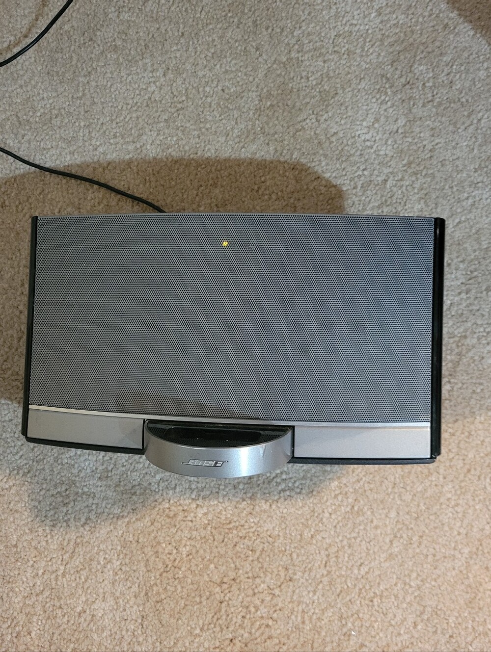 NOT TESTED! Bose SoundDock Portable Digital Music System W/ Power Block. FAIR. - Picture 3 of 4